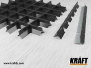 Пирамидальный грильято – вентилируемое решение для потолков
